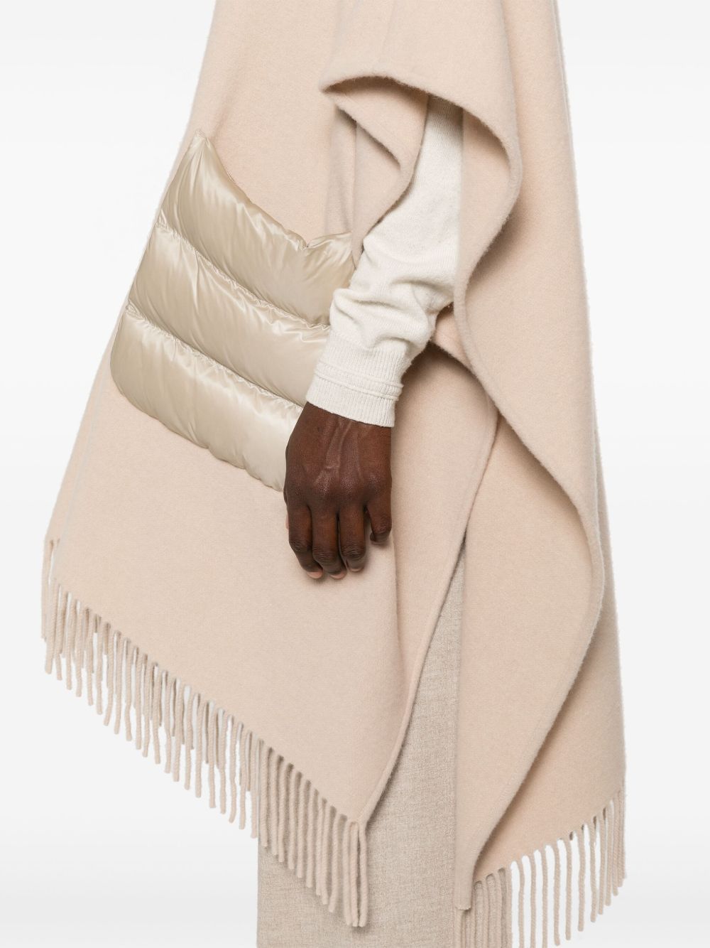 Herno Women Wool And Nylon Cape HERNO