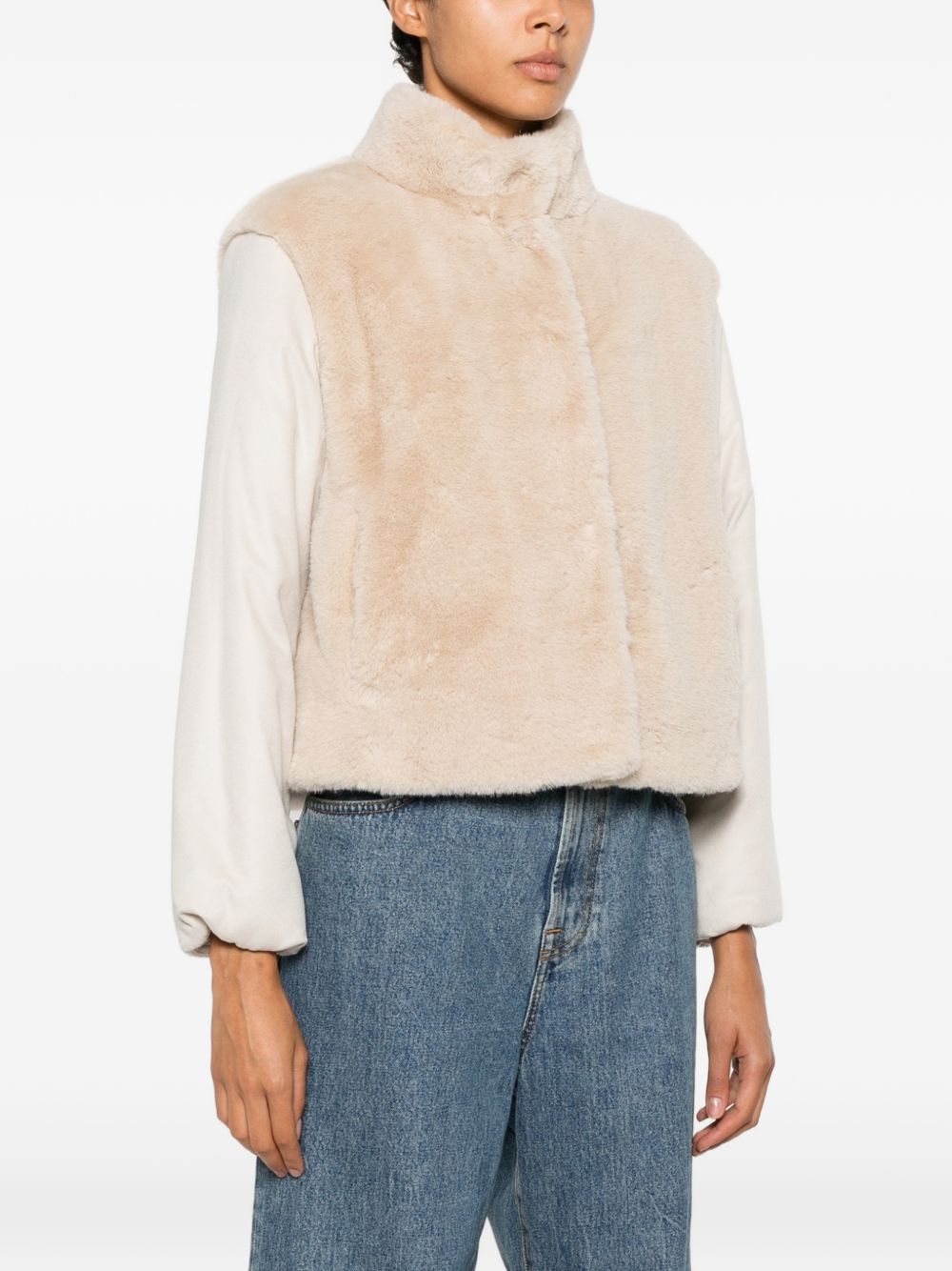 Herno Women Faux-Fur Blouson Jacket HERNO