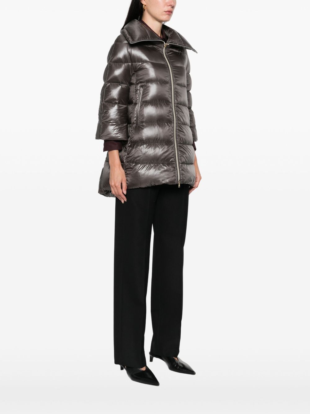 Herno Women Cleofe Midi Down Jacket HERNO