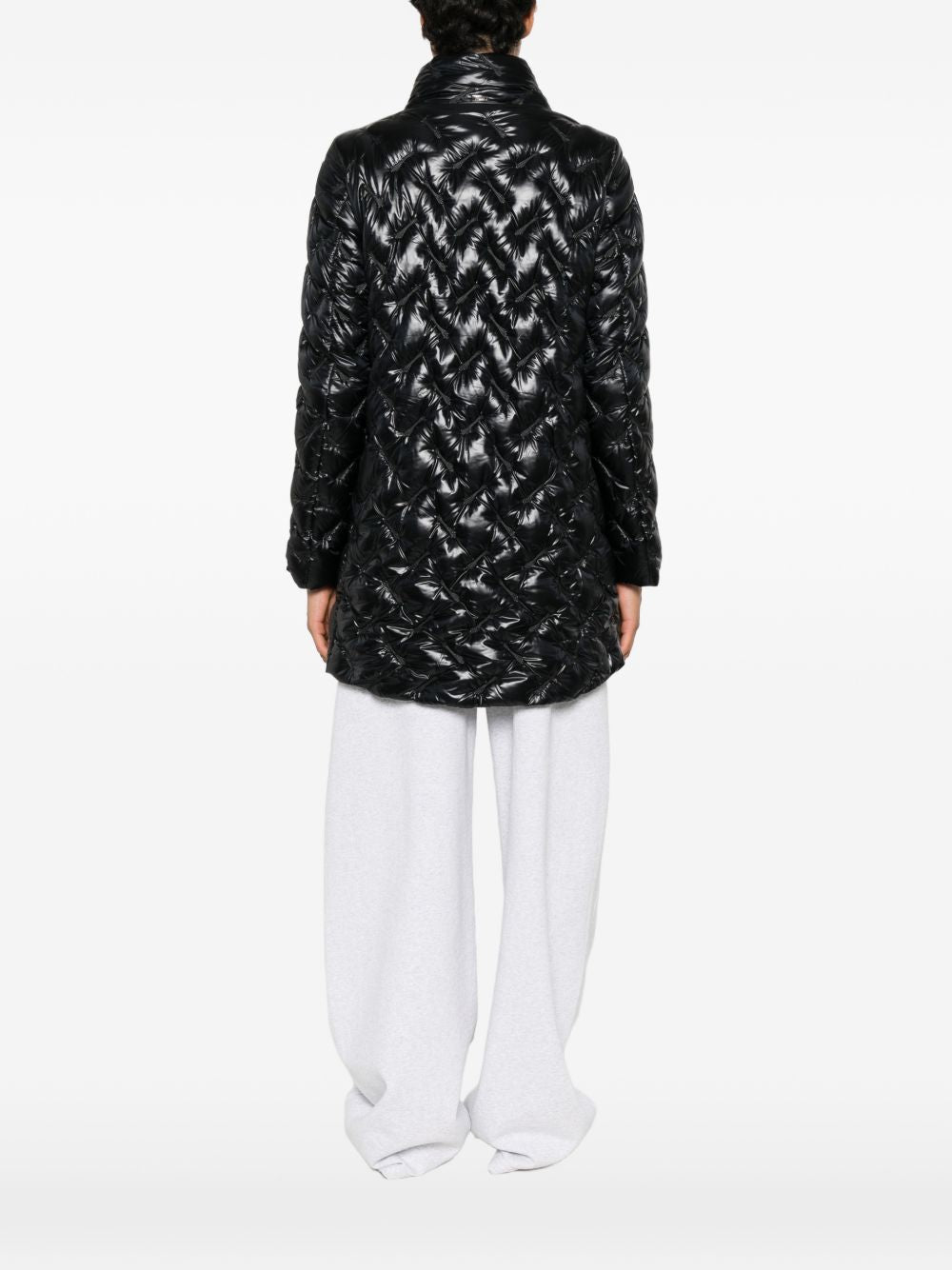 Herno Women Quilted Midi Down Jacket HERNO