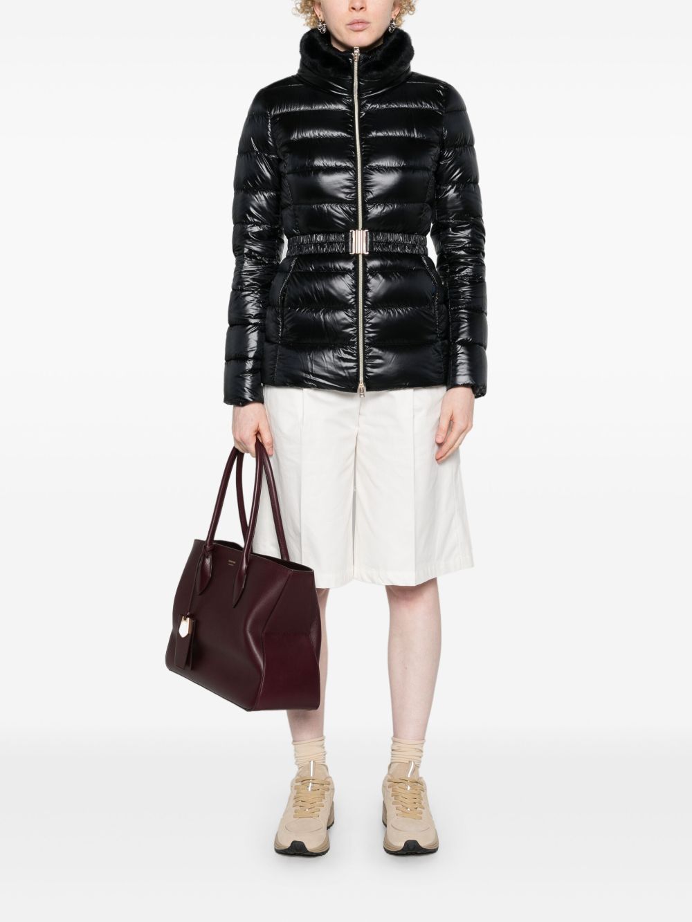 Herno Women Claudia Belted Down Jacket HERNO