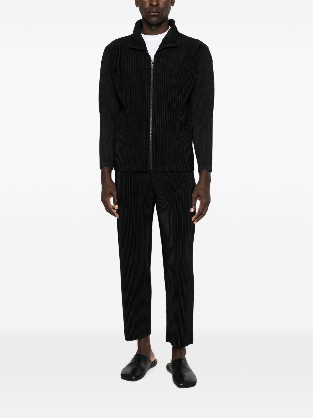 Homme Plisse' Issey Miyake Men Pleated Shirt HOMME PLISSE ISSEY MIYAKE