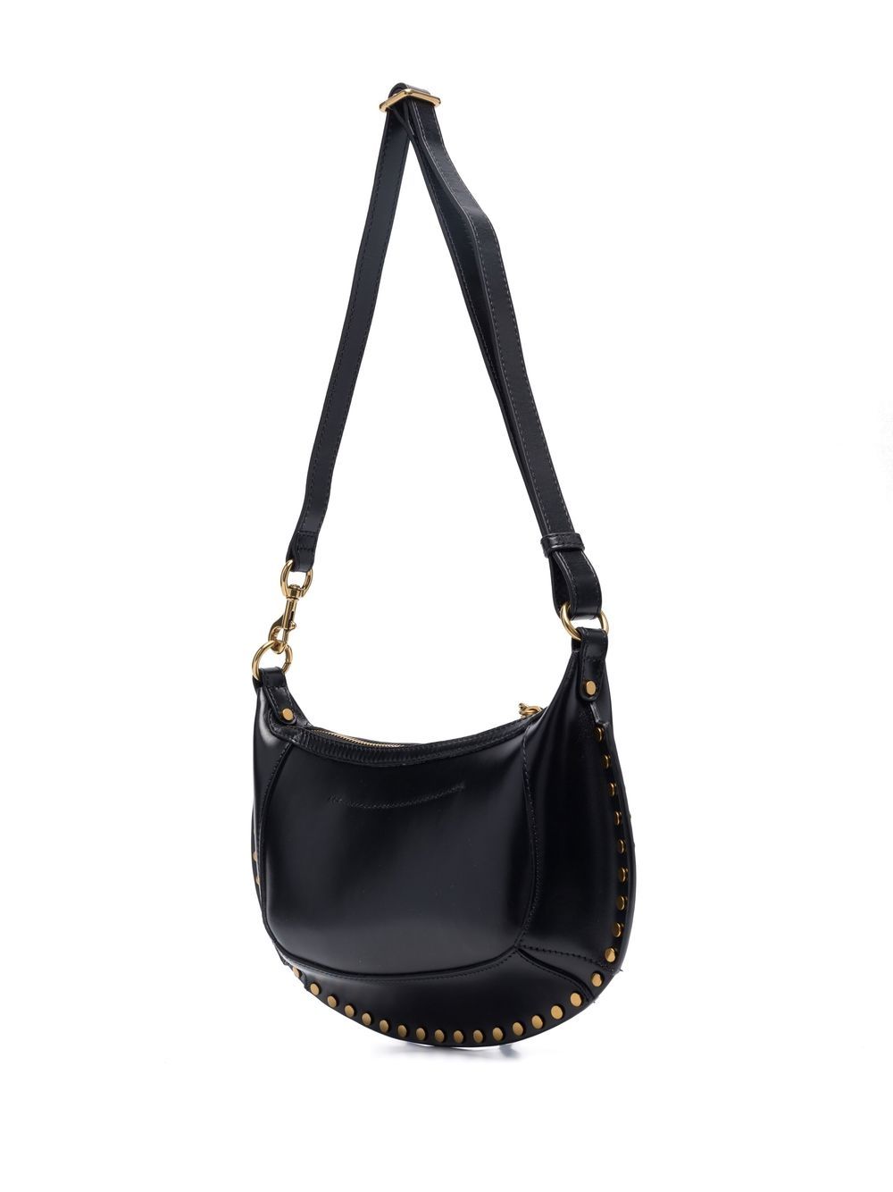 Isabel Marant Women Oskan Moon Leather Shoulder Bag ISABEL MARANT
