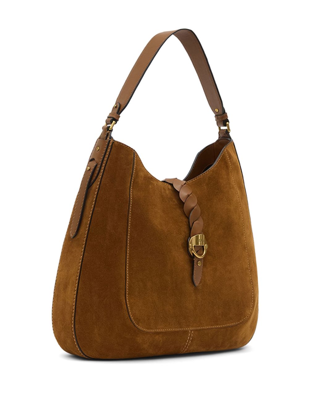 Isabel Marant Women Altay Suede Leather Hobo Bag