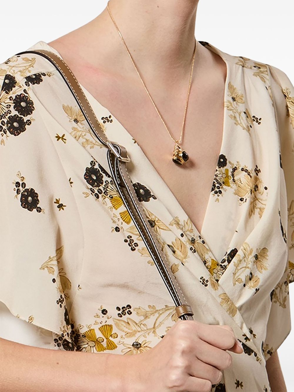 Isabel Marant Women Moon Pocket Leather Shoulder Bag ISABEL MARANT