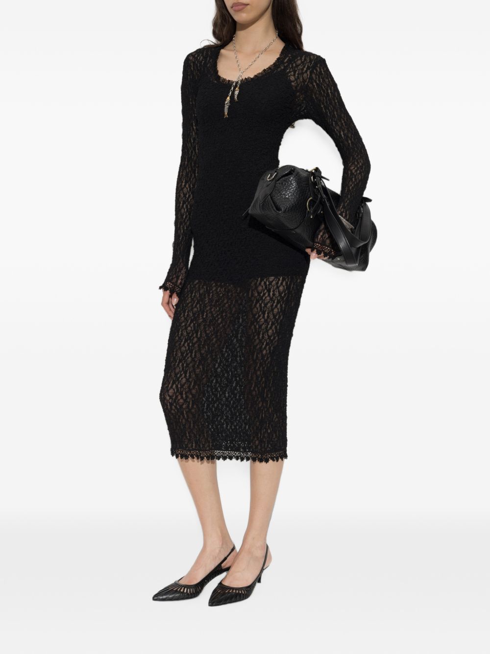 Isabel Marant Women Belsane Guipure Lace Dress ISABEL MARANT