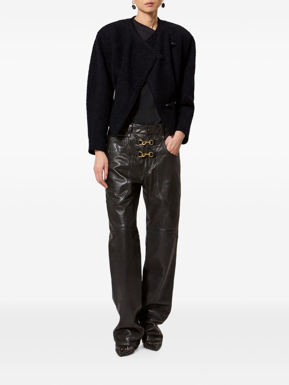 Isabel Marant Women Suna Wool Blend Jacket ISABEL MARANT