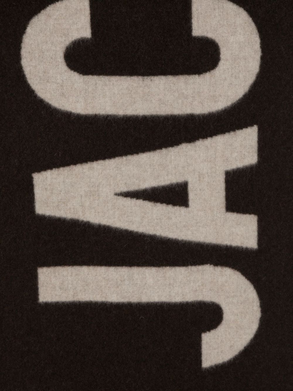 Jacquemus Men Logo Wool Scarf