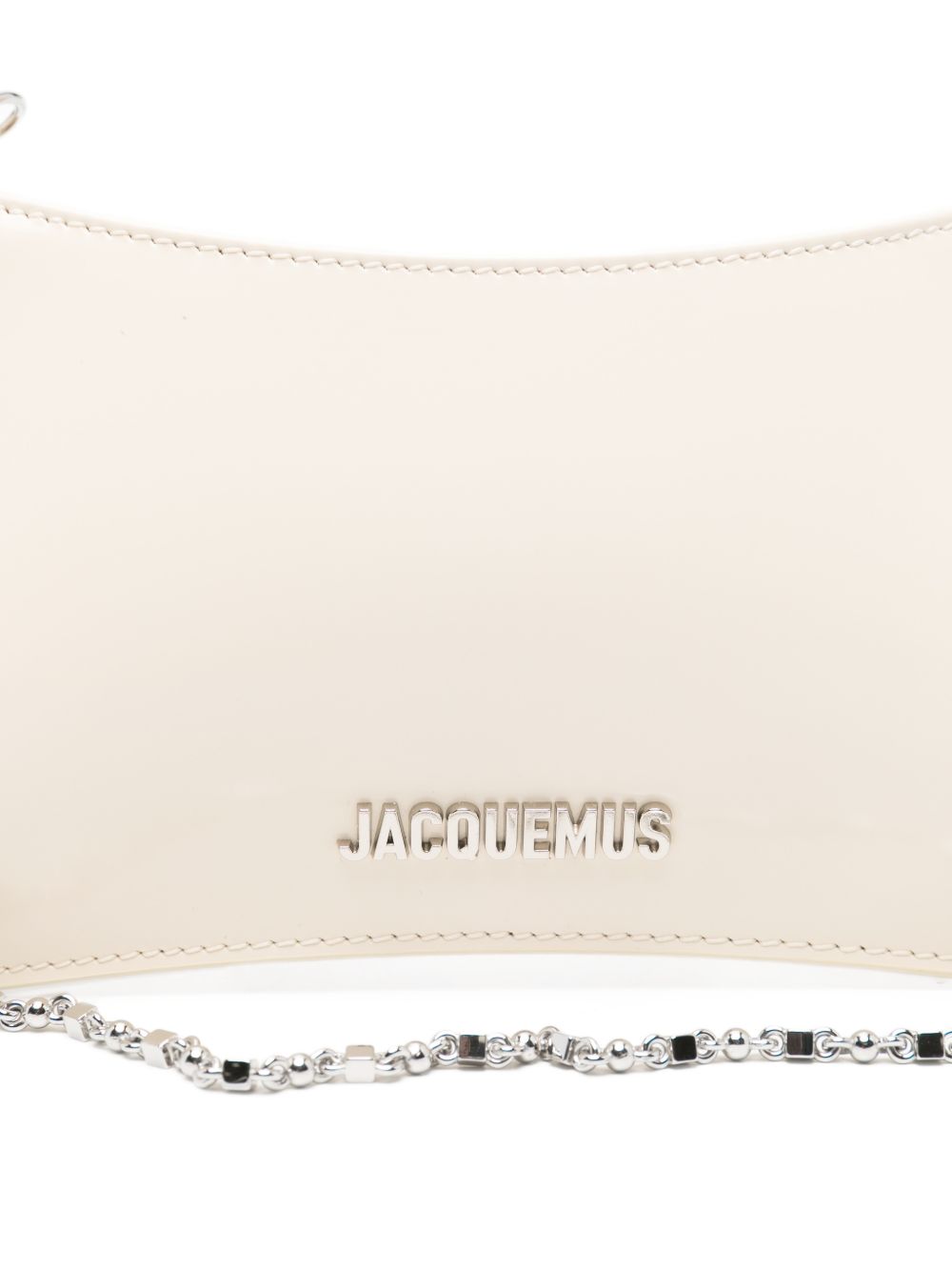 Jacquemus Women Le Petit Bisou Chaine Leather Shoulder Bag JACQUEMUS