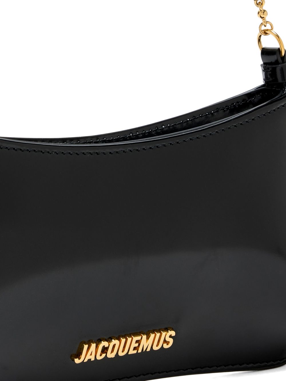 Jacquemus Women Le Petit Bisou Chaine Leather Shoulder Bag JACQUEMUS