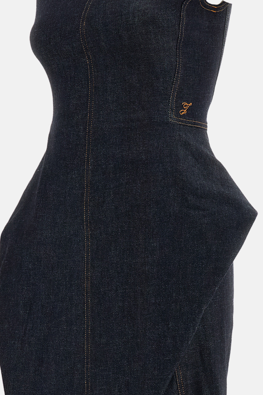 Jacquemus Women La Robe Cubisto De-Nimes Dress JACQUEMUS
