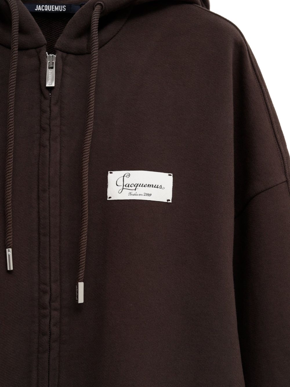 Jacquemus Men Logo Cotton Hoodie JACQUEMUS