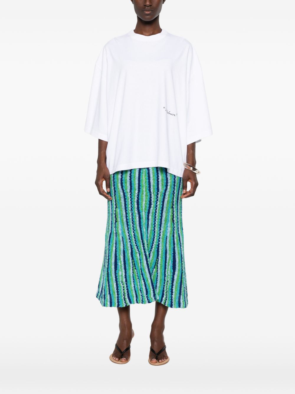 Jacquemus Women Le Palmier Cotton T-Shirt