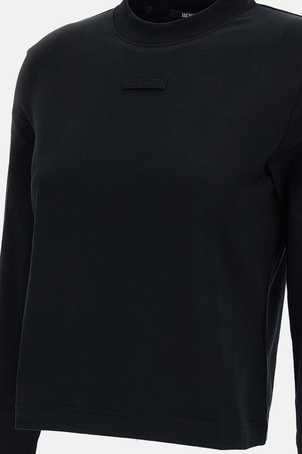 Jacquemus Women Long Sleeved Gros Grain T-Shirt JACQUEMUS