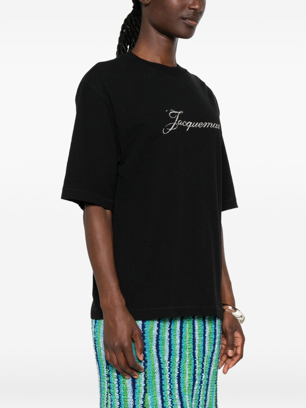 Jacquemus Women Logo Cotton T-Shirt JACQUEMUS