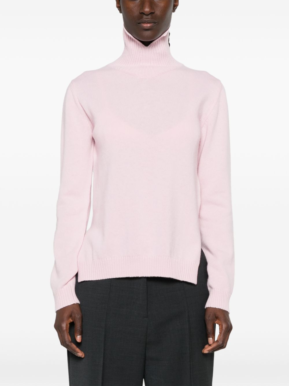 Jil Sander Women Wool Turtle-Neck Sweater JIL SANDER