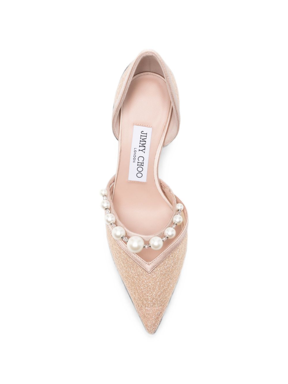 Jimmy Choo Women Aurelie Glittered Pumps