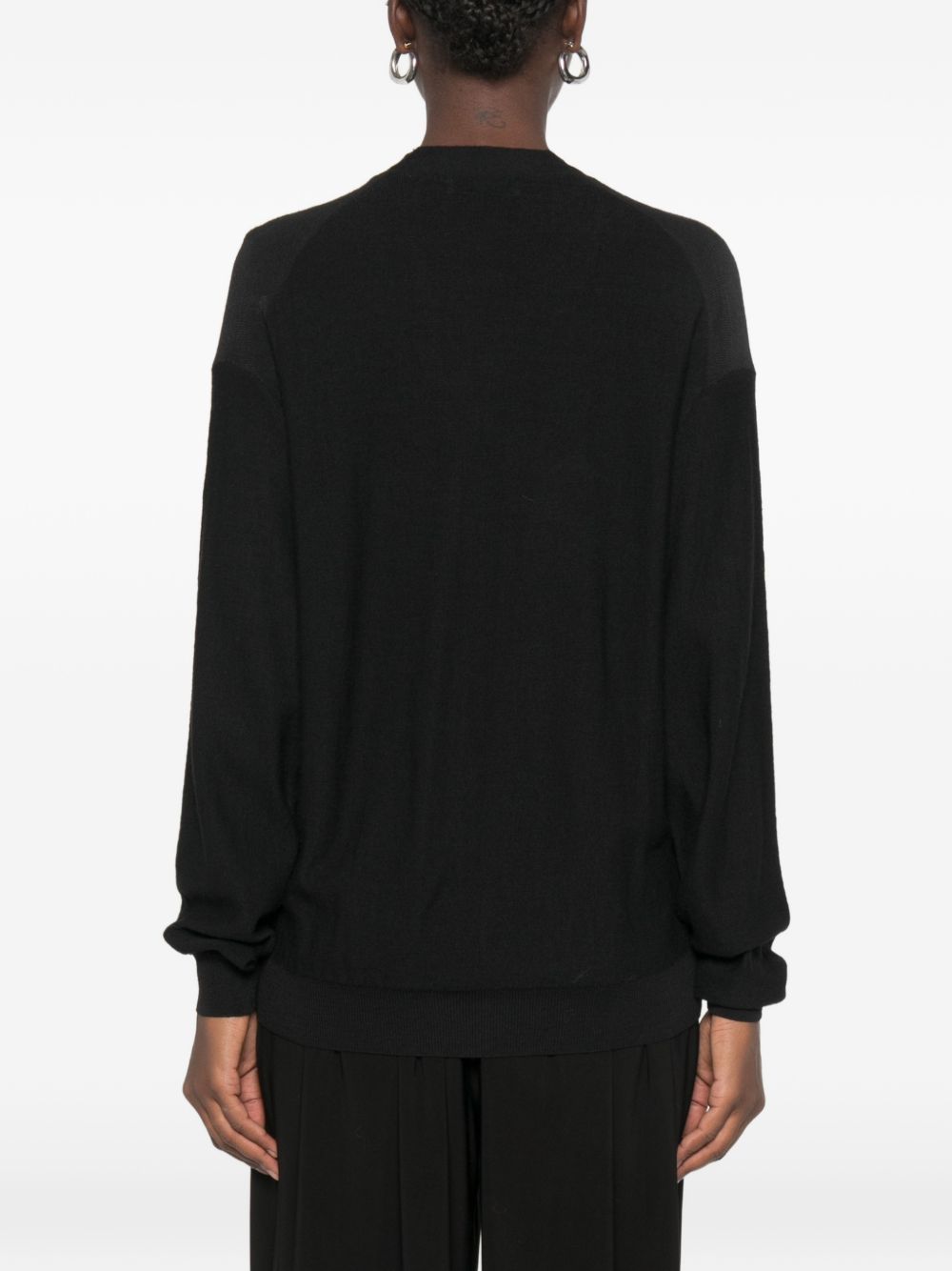 Lemaire Women Wool Blend Twisted Cardigan LEMAIRE