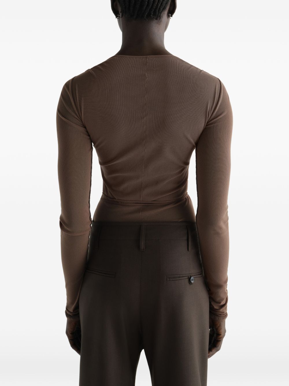 Lemaire Women Ballerina Knotted Top LEMAIRE