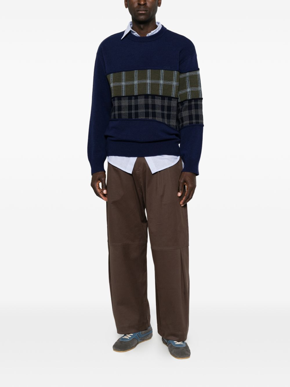 Loewe Men Wool Crewneck Sweater LOEWE
