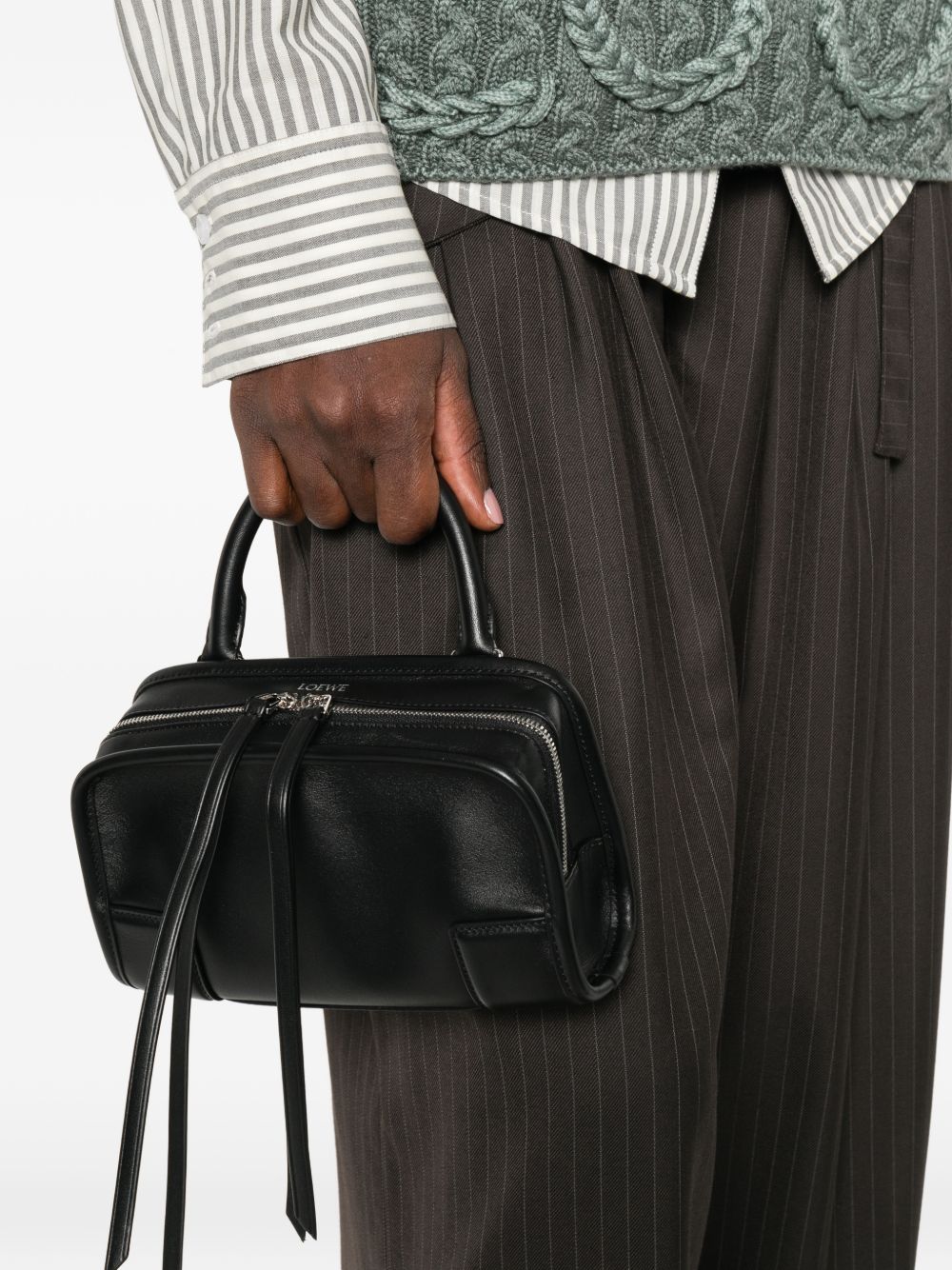 Loewe Women Amazona Mini Leather Handbag LOEWE