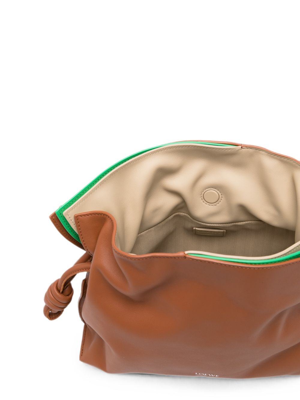 Loewe Women Flamenco Medium Leather Clutch LOEWE