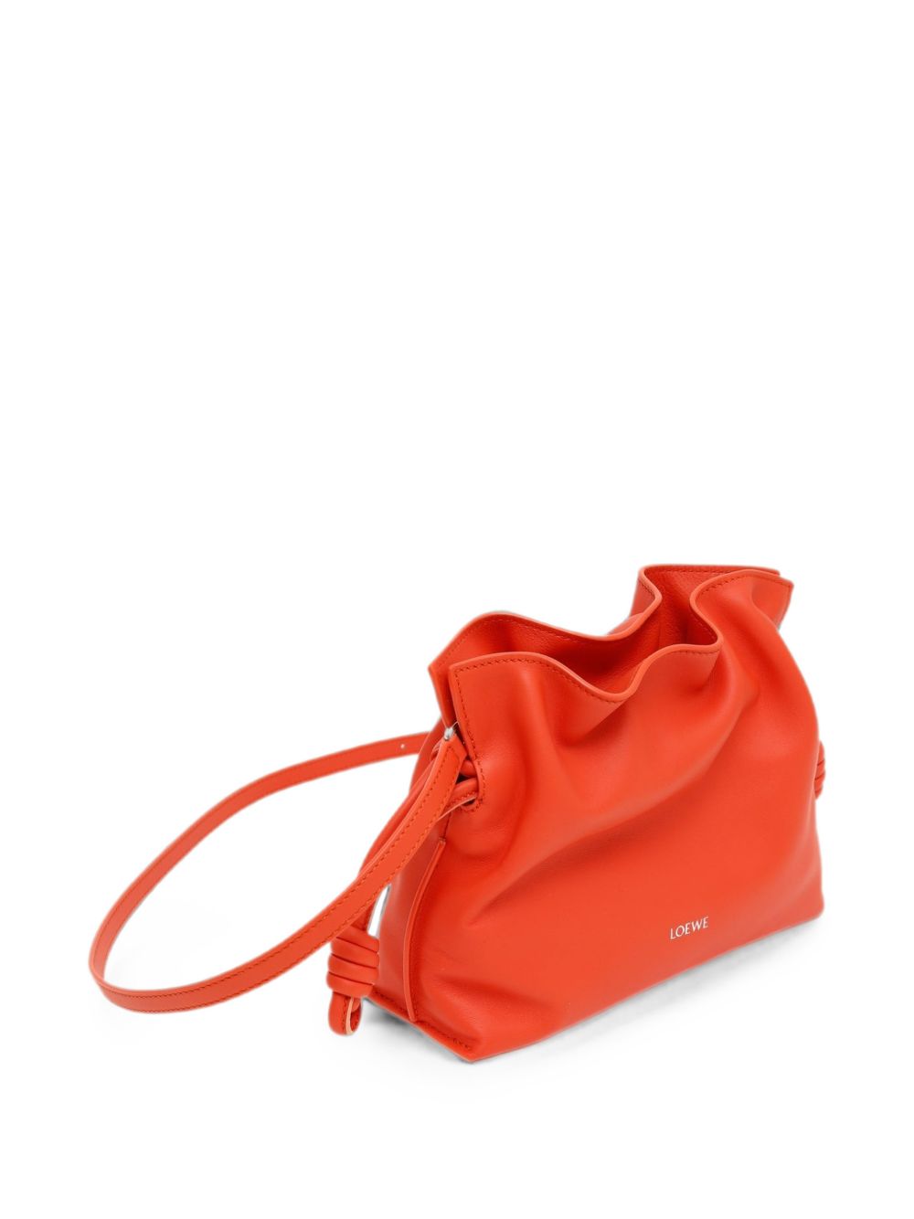 Loewe Women Flamenco Mini Leather Clutch LOEWE