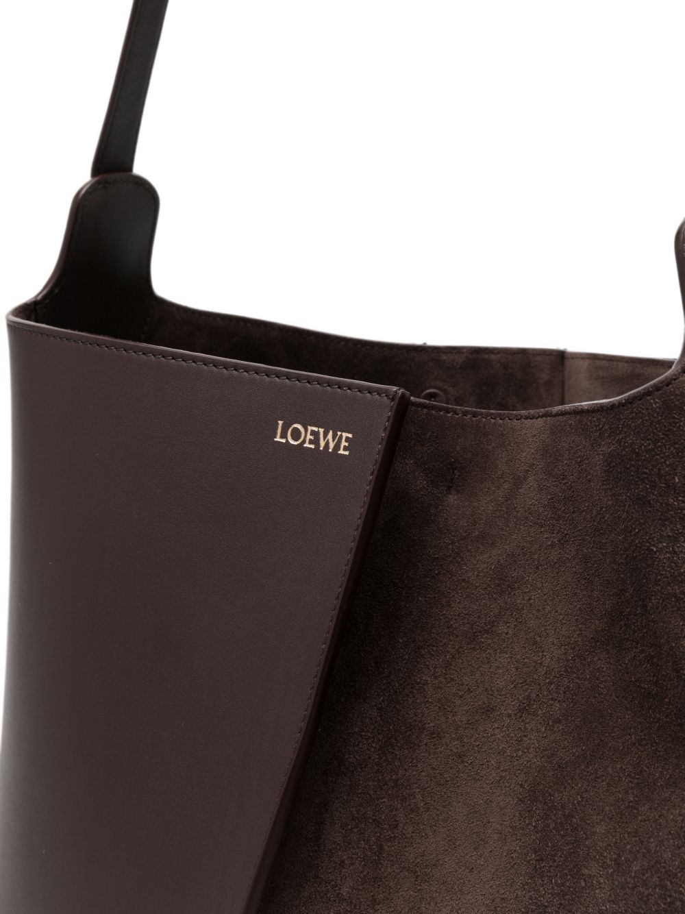 Loewe Women Bilbao Medium Leather Bucket Bag LOEWE