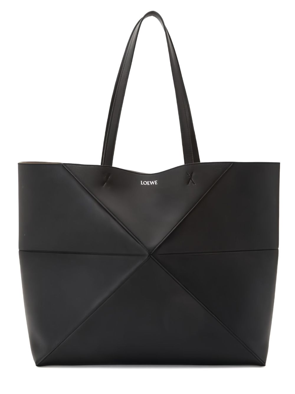 Loewe Women Puzzle Fold Medium Leather Tote LOEWE