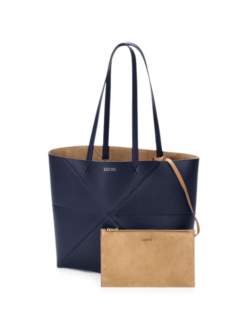 Loewe Women Puzzle Fold Medium Leather Tote LOEWE