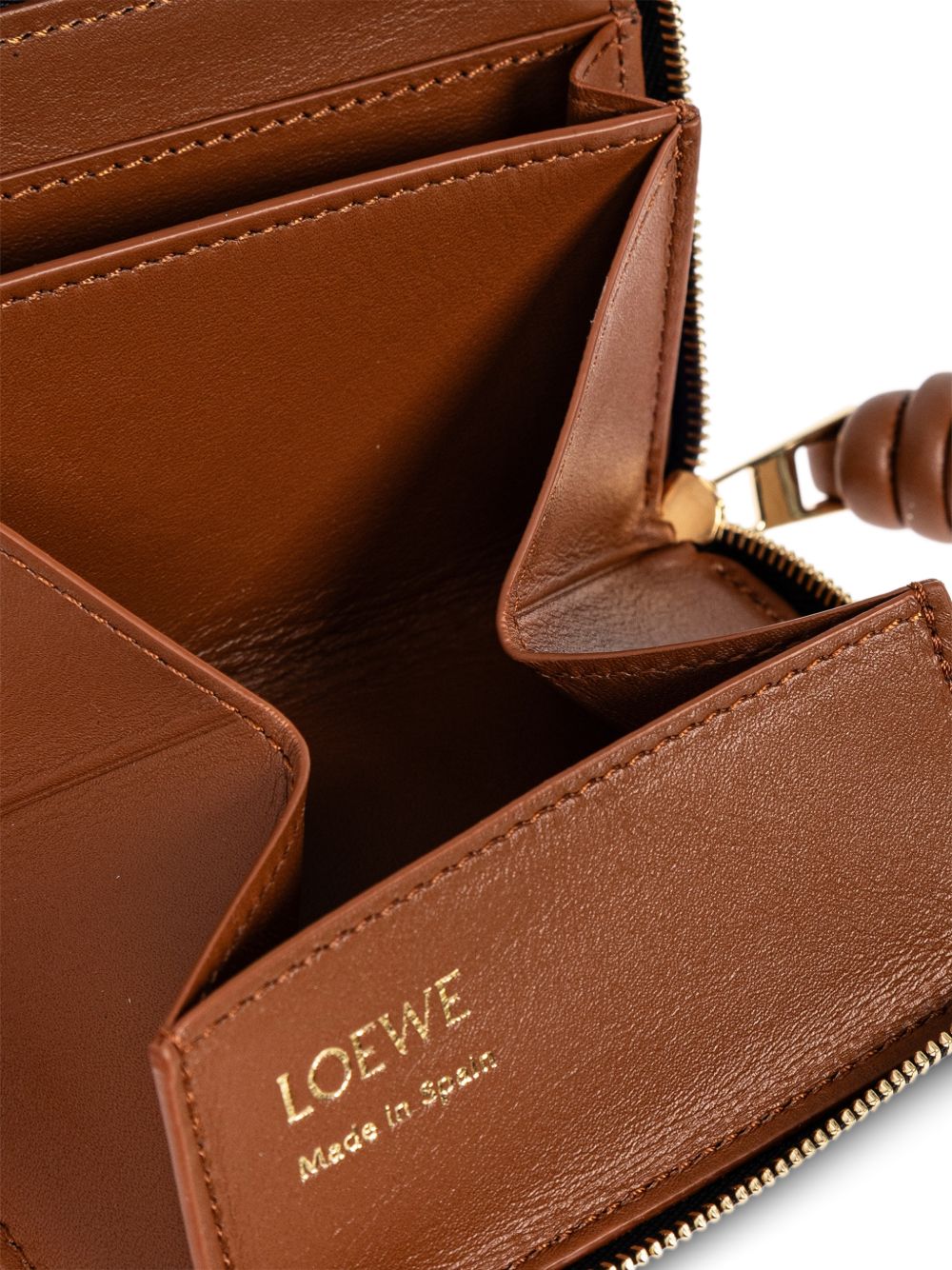 Loewe Women Knot Leather Coin Purse LOEWE