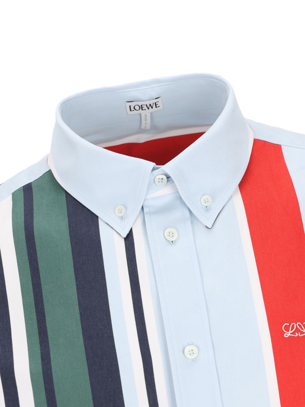 Loewe Men Anagram Striped Shirt LOEWE