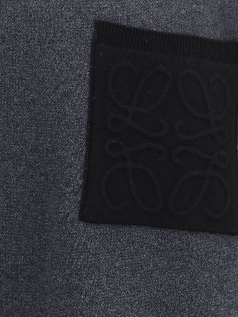 Loewe Men Anagram Cotton Blend Crewneck Sweater LOEWE