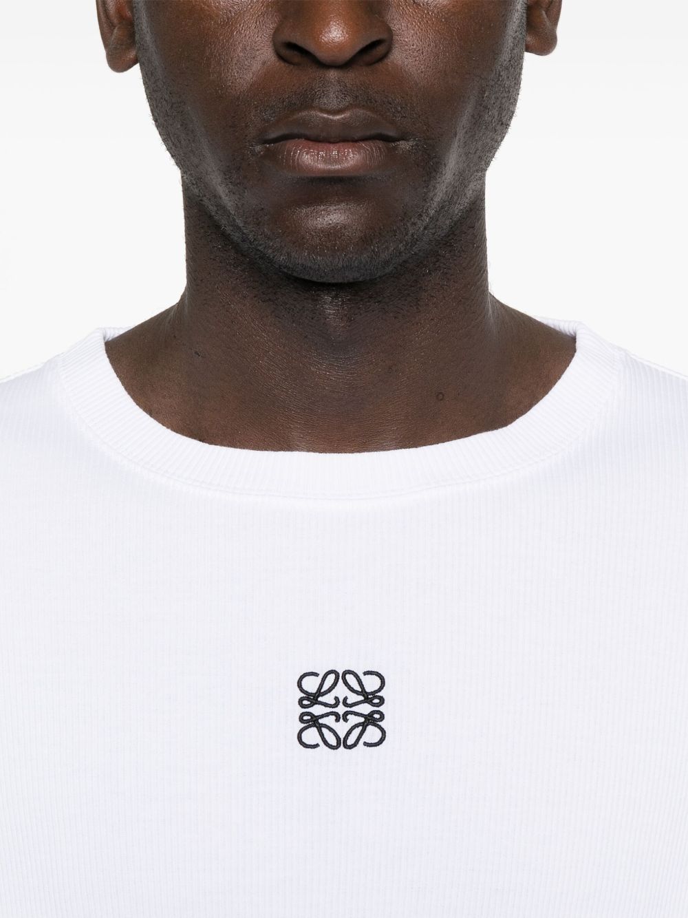 Loewe Men Anagram Cotton T-Shirt LOEWE