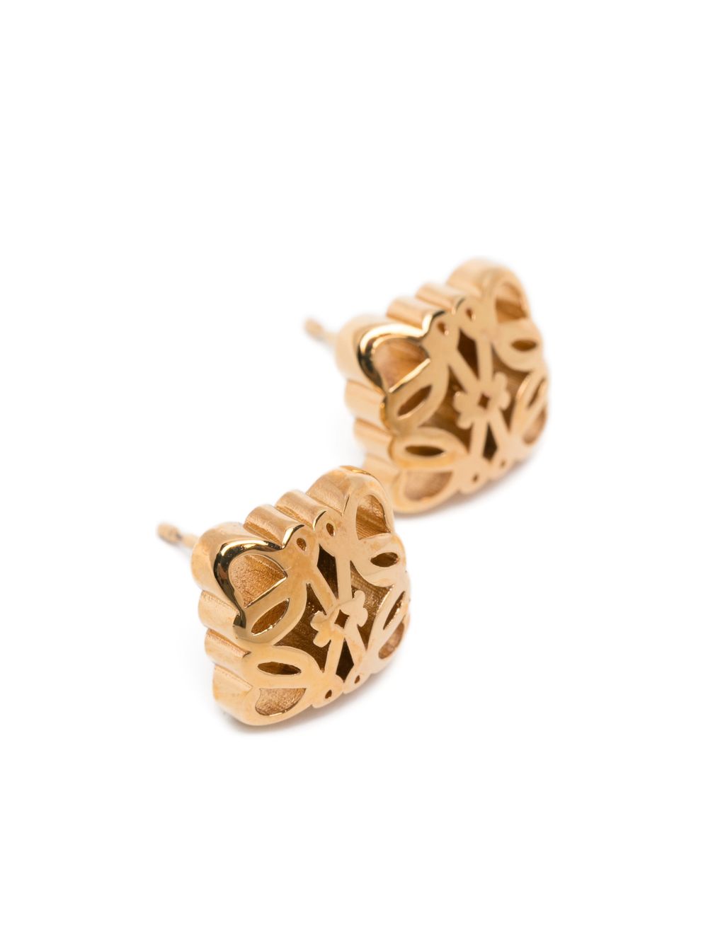 Loewe Women Anagram Silver Earrings LOEWE