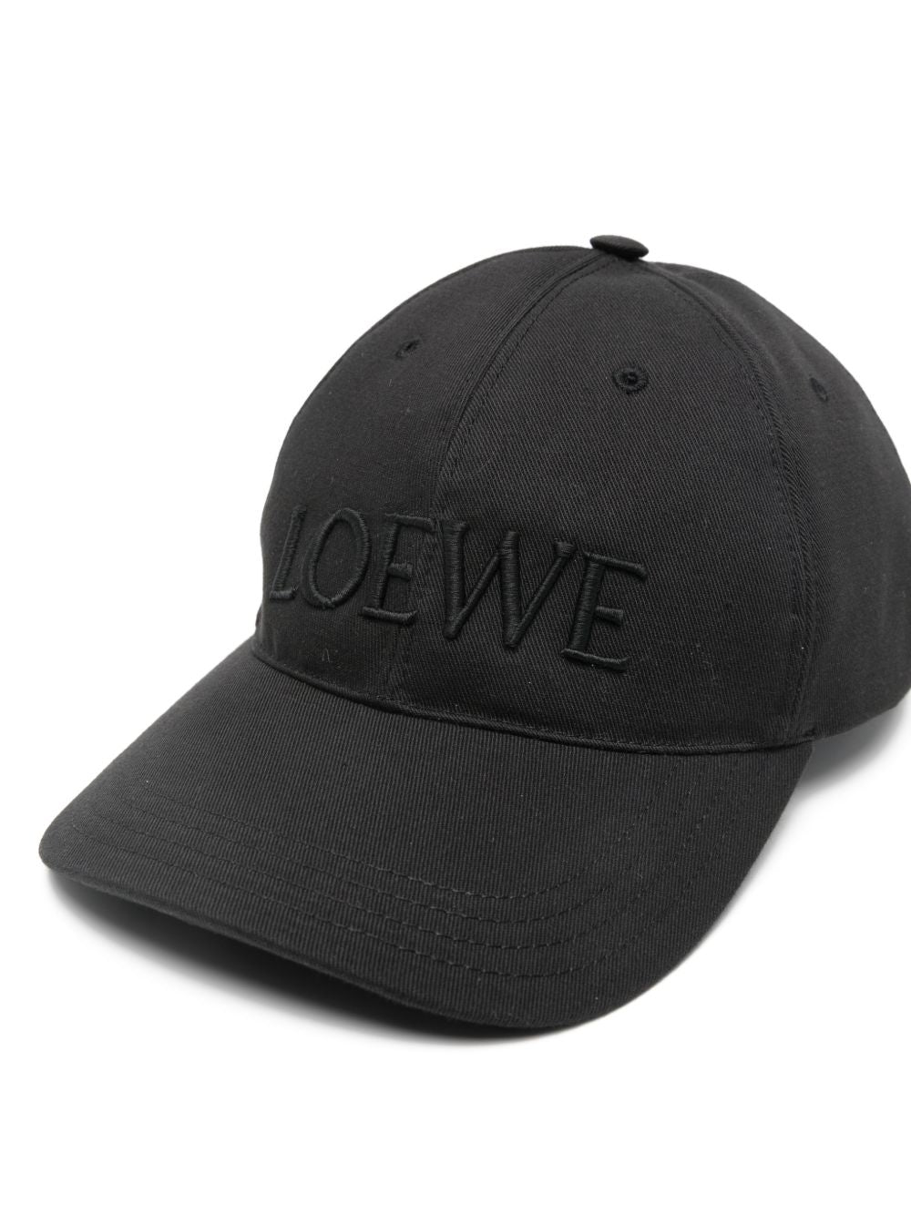 Loewe Men Logo Cotton Baseball Cap LOEWE