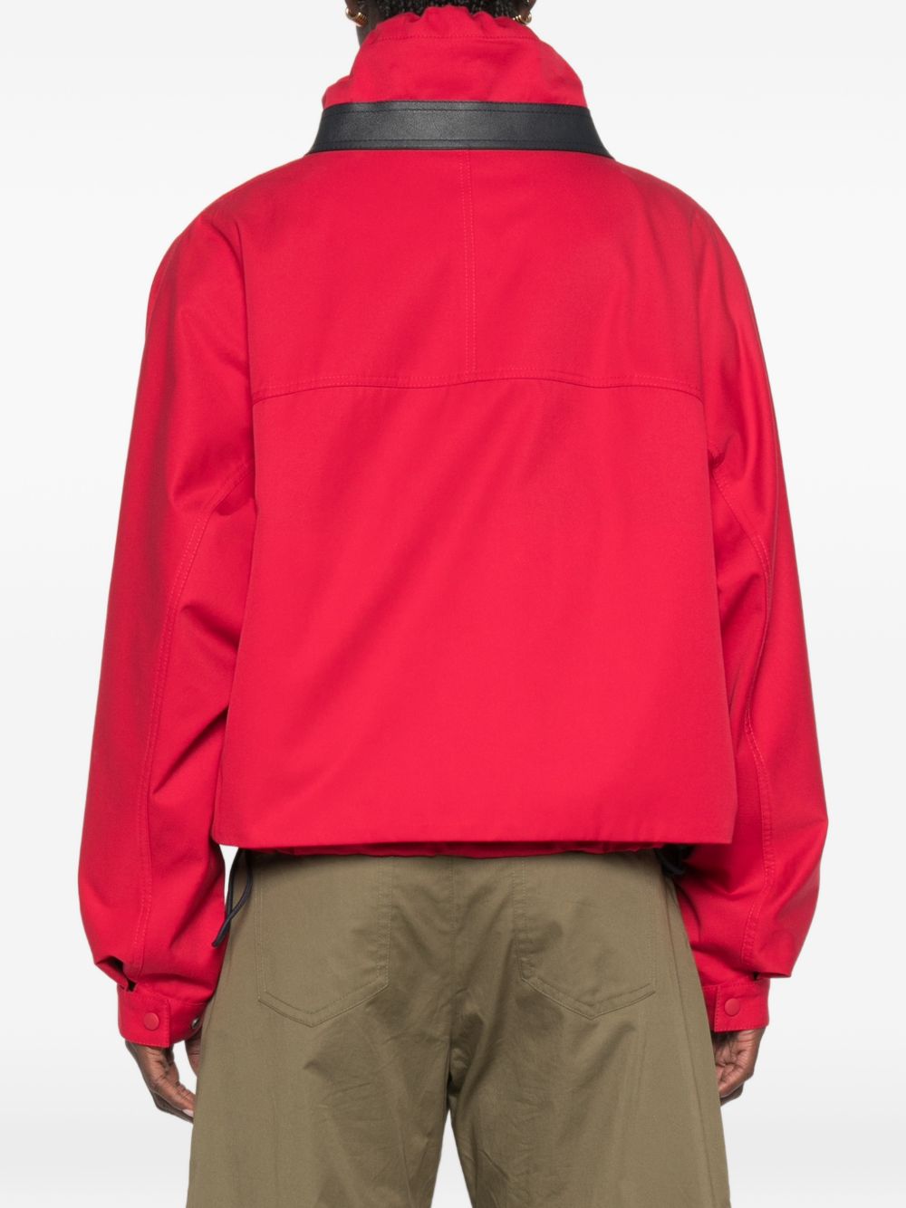 Loewe Women Cotton And Silk Blouson Jacket LOEWE