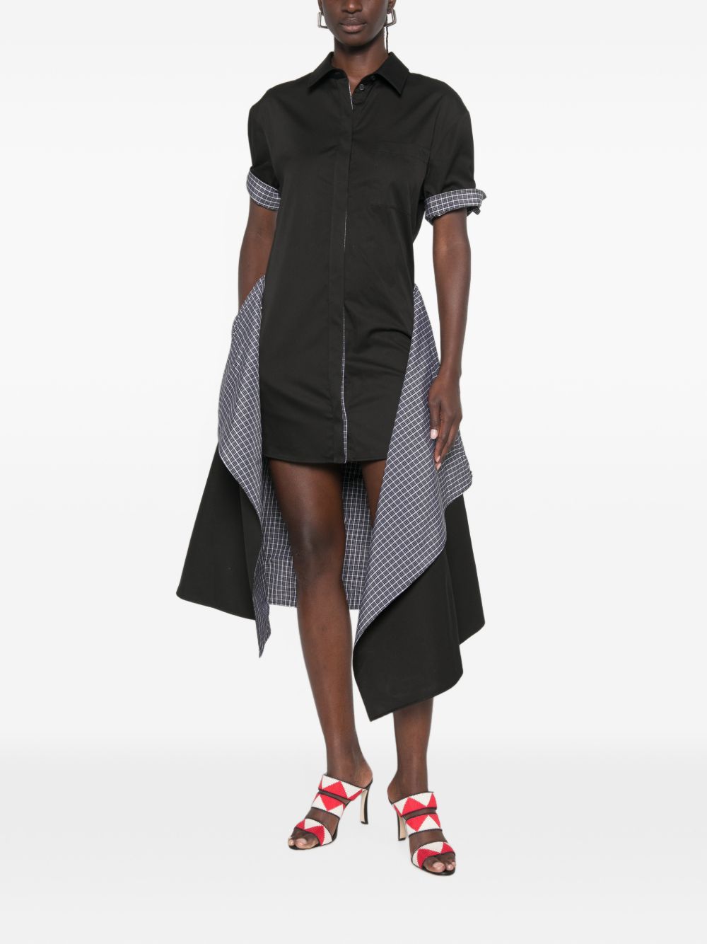 Loewe Women Cotton And Silk Long Dress