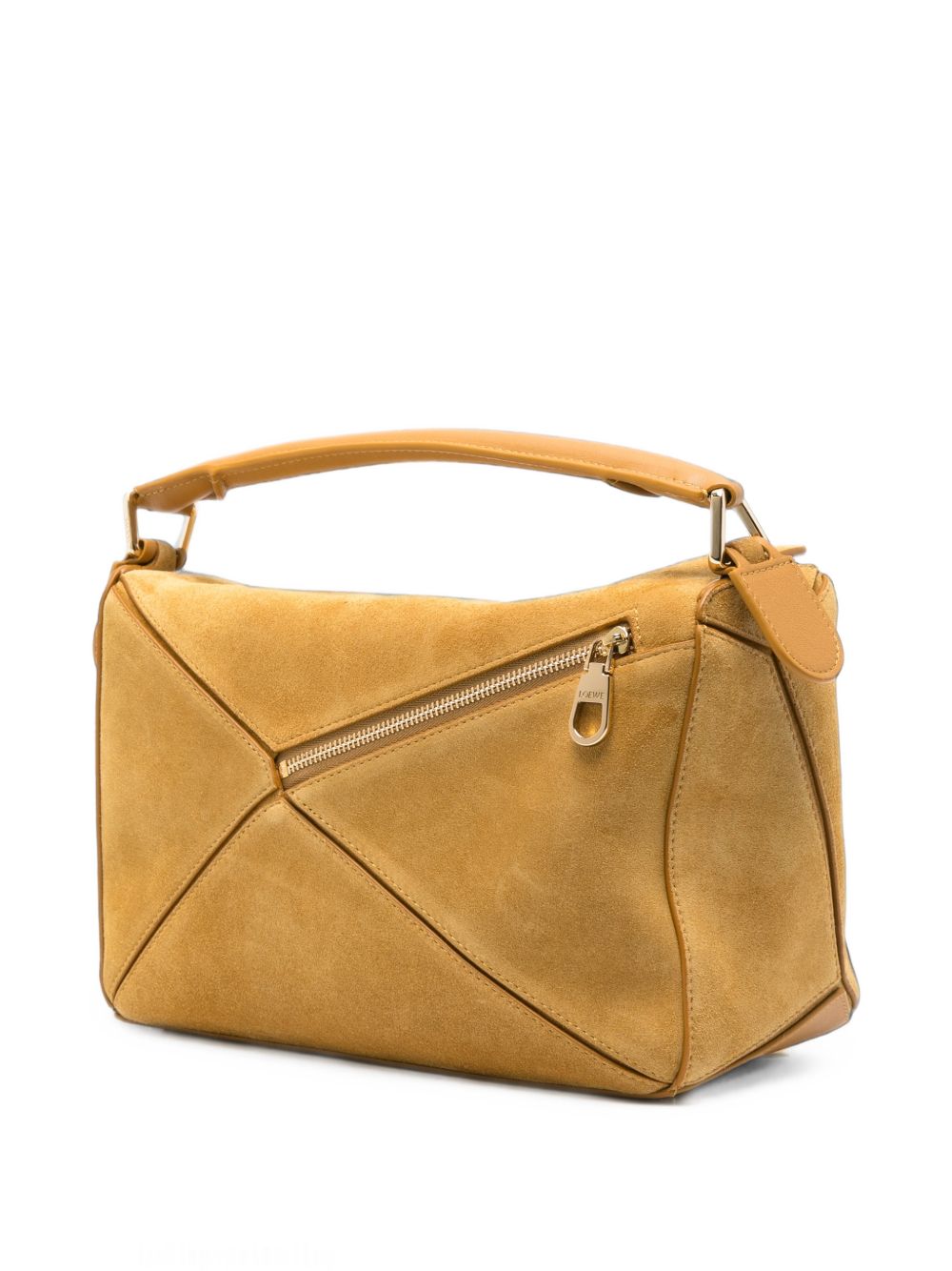 Loewe Women Puzzle Featherlight Small Leather Handbag LOEWE