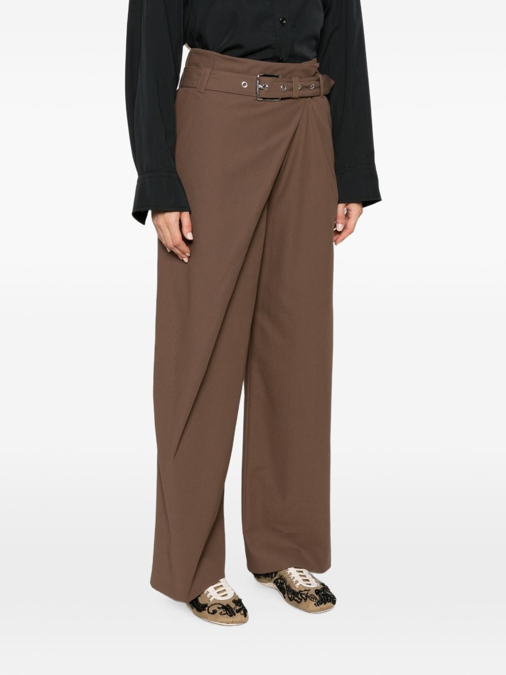 Loewe Women Cotton Trousers LOEWE