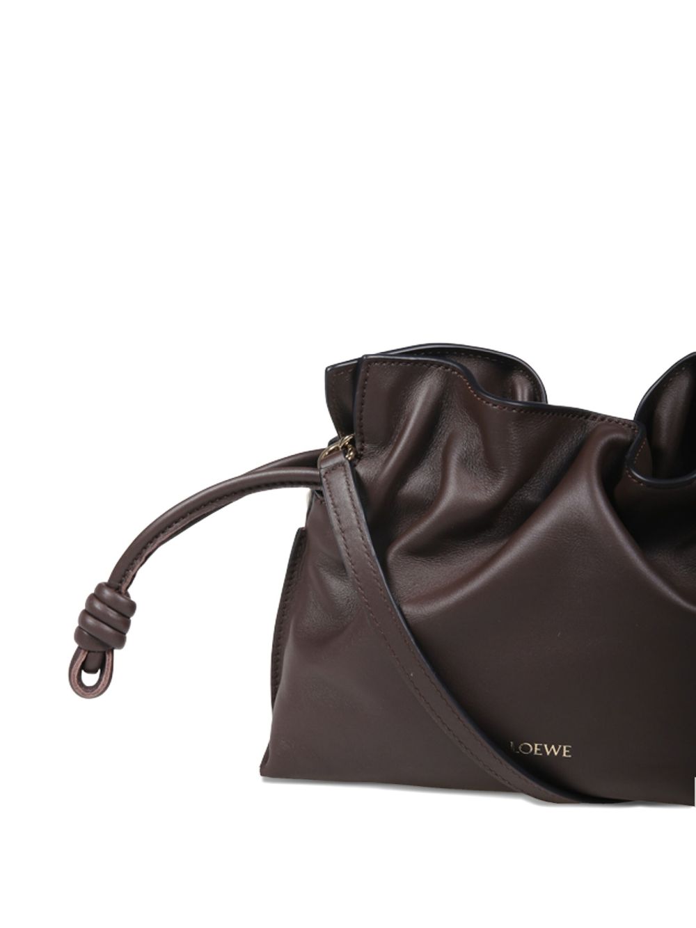 Loewe Women Flamenco Mini Leather Clutch LOEWE
