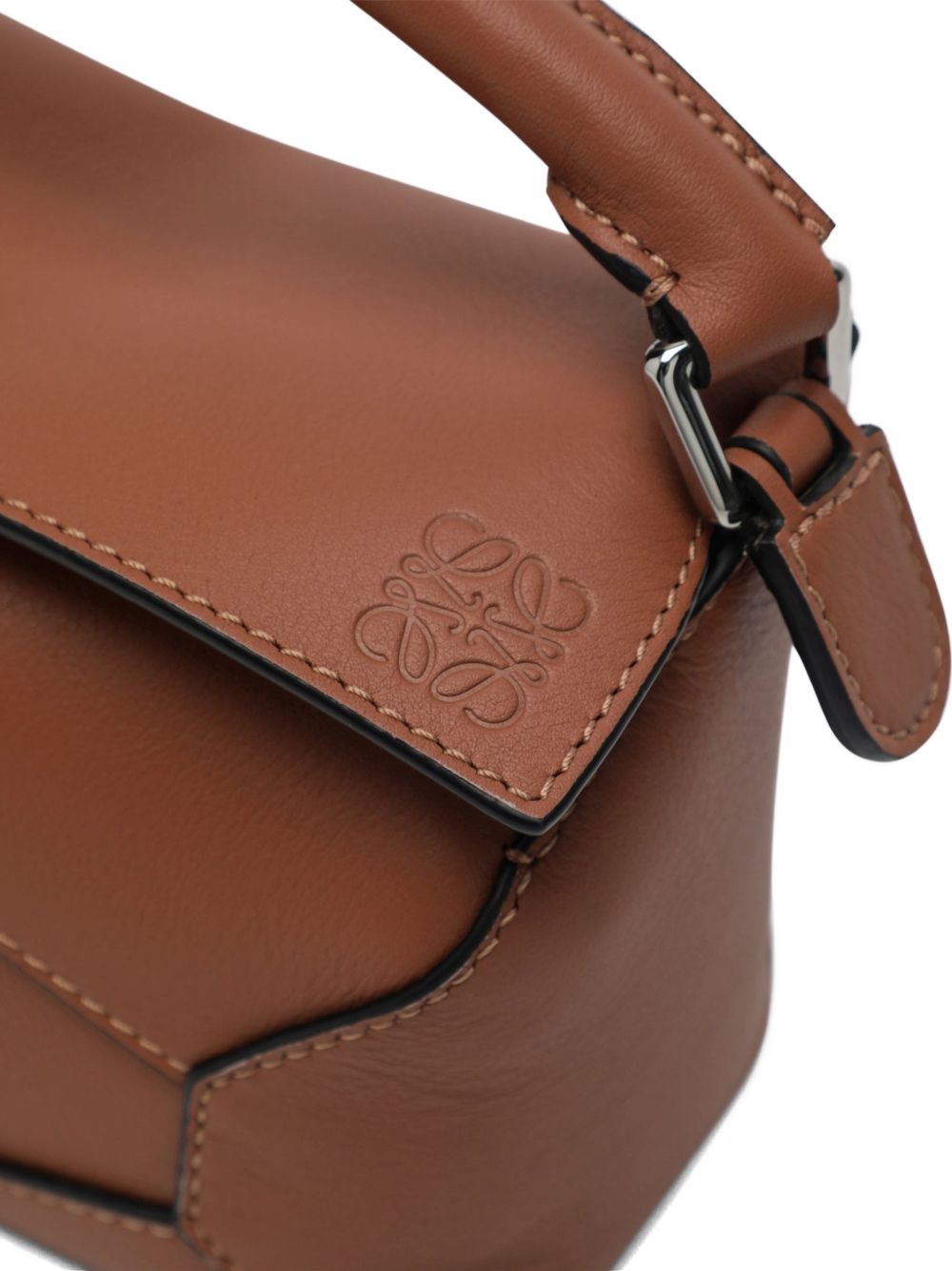 Loewe Women Puzzle Edge Mini Leather Handbag LOEWE
