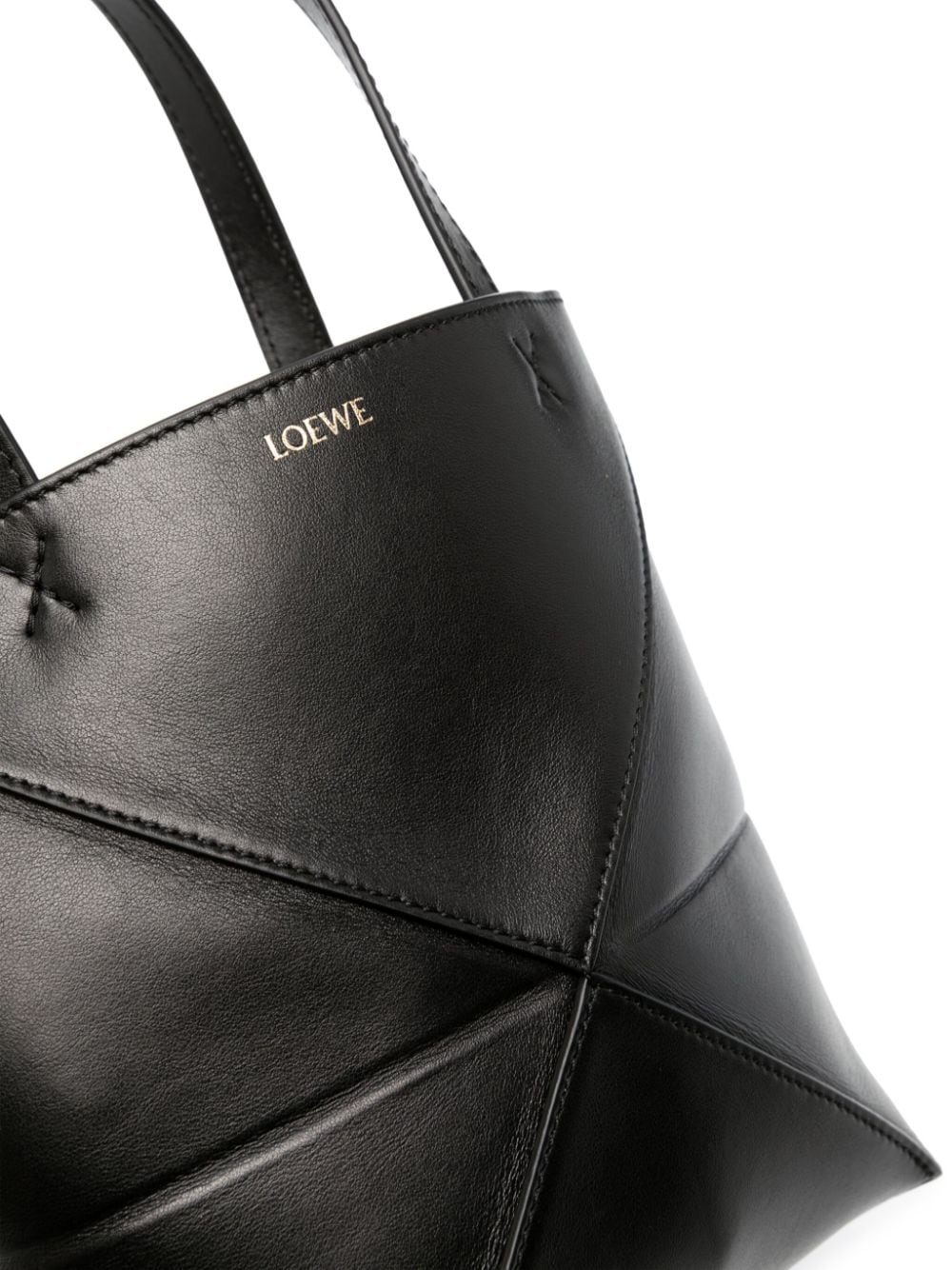 Loewe Women Puzzle Fold Mini Leather Tote LOEWE