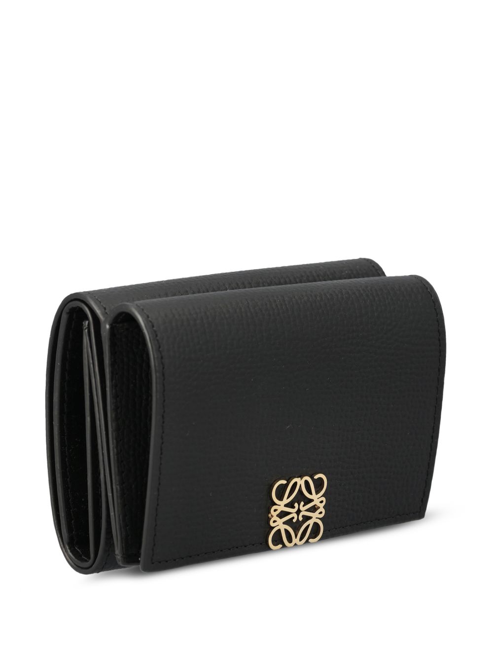Loewe Women Anagram Leather Trifold Wallet LOEWE