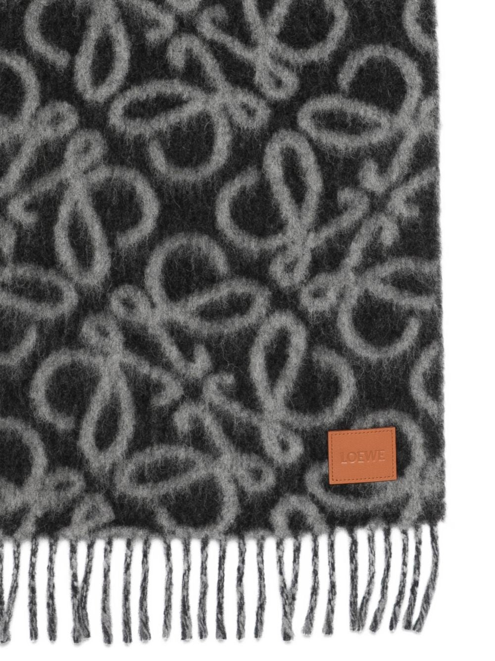 Loewe Men Anagram Wool Scarf LOEWE