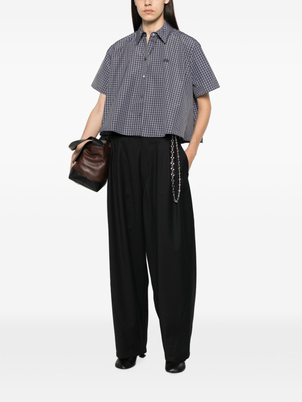 Loewe Women Cotton Trapeze Shirt LOEWE