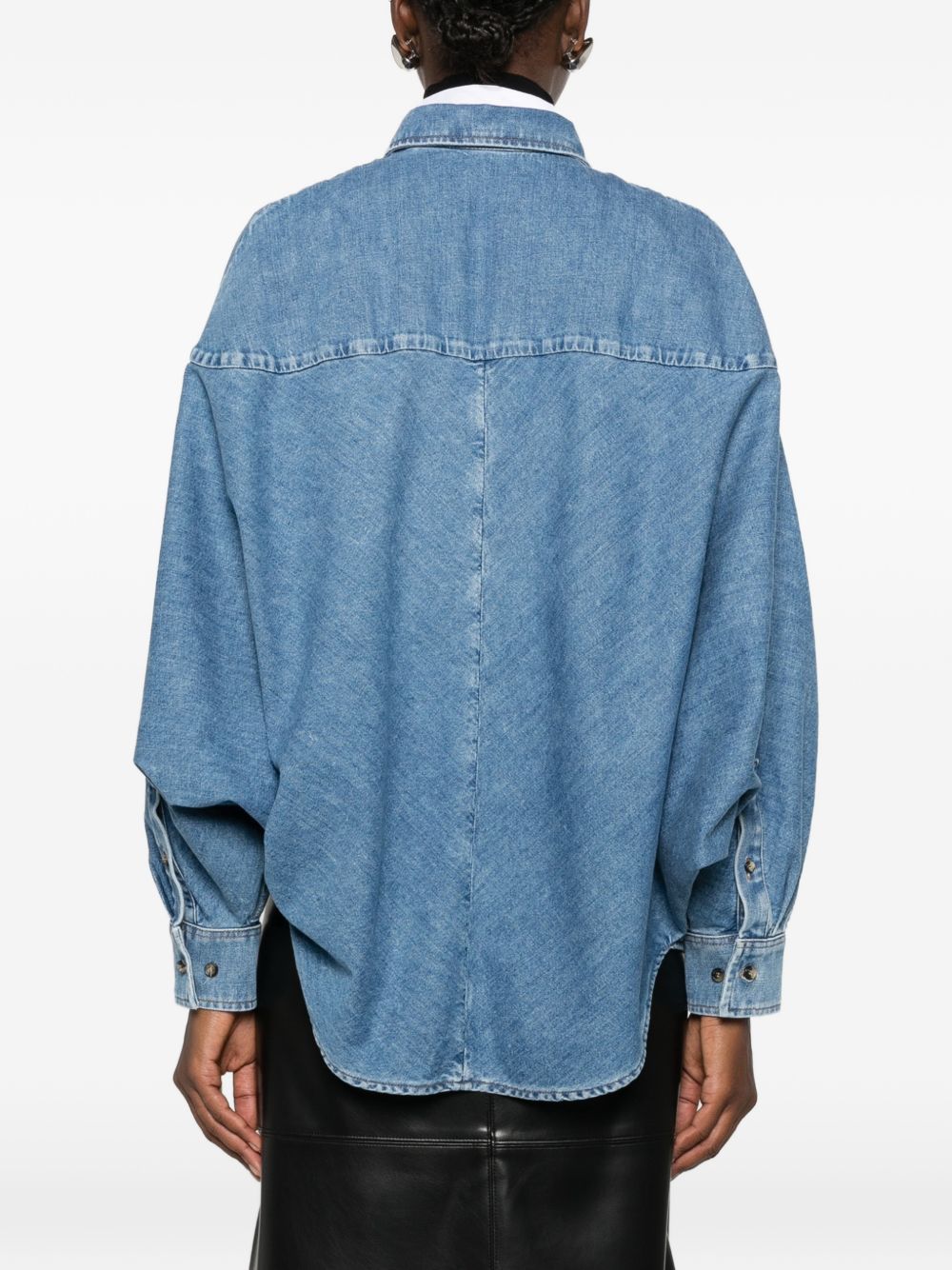 Loewe Women Denim Cotton Shirt