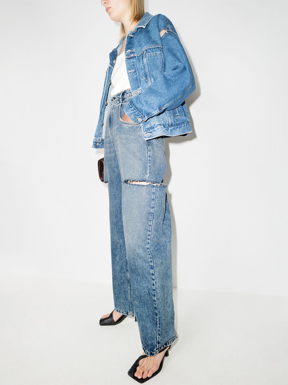 Maison Margiela Women Denim Cotton Jeans MAISON MARGIELA