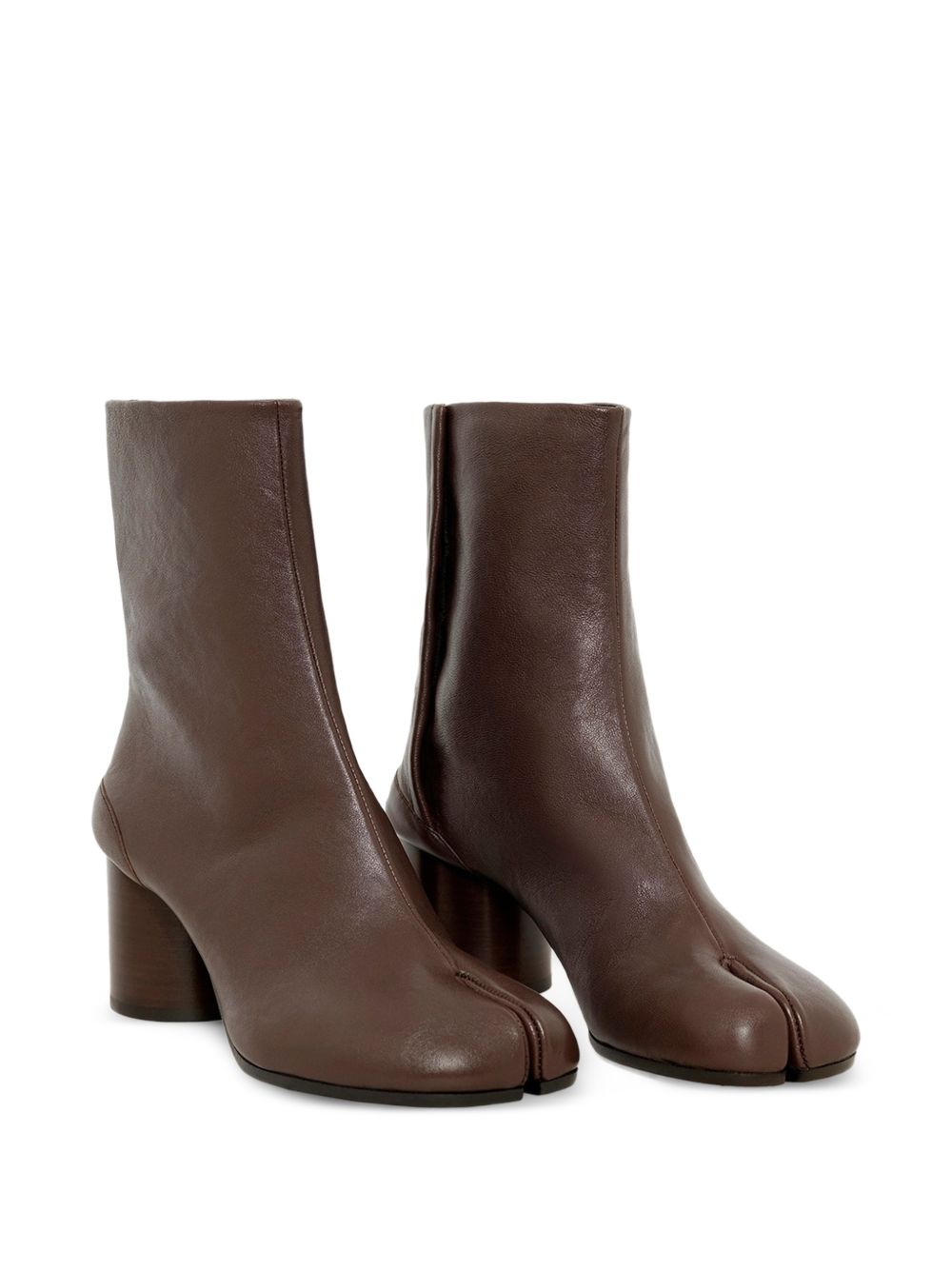 Maison Margiela Women Tabi Leather Ankle Boots