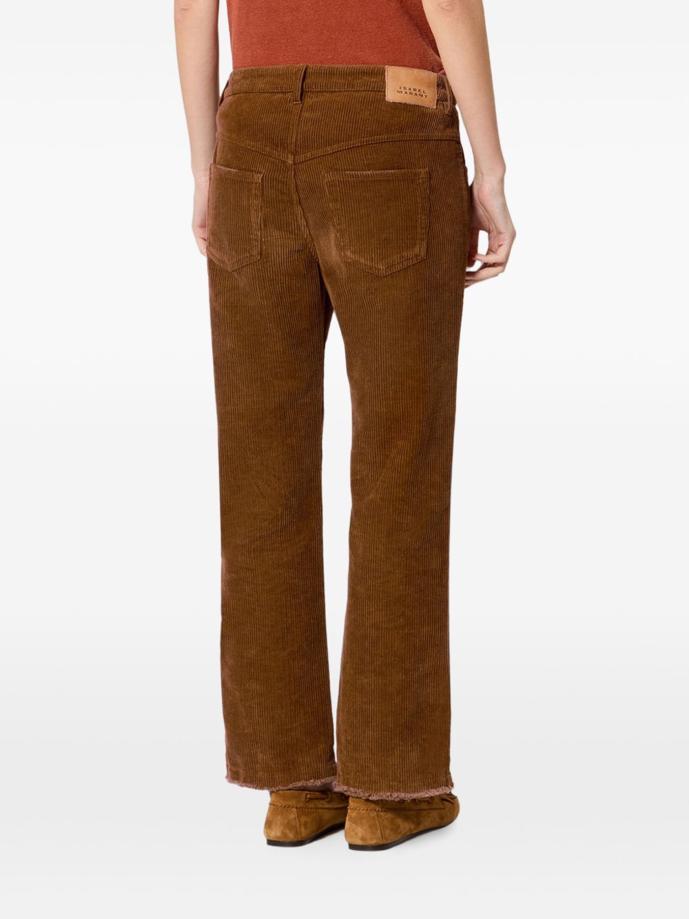 Marant Etoile Women Ruthie Cotton And Blend Trousers ISABEL MARANT ETOILE